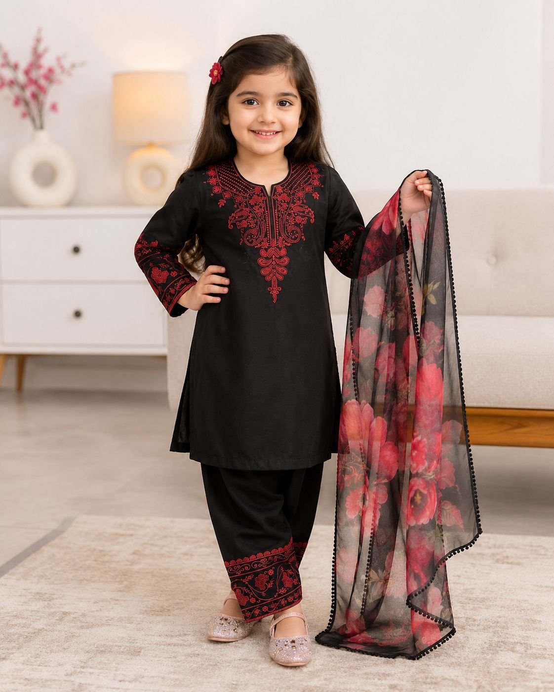 Designer Ensemble in Premium Gajji Silk
