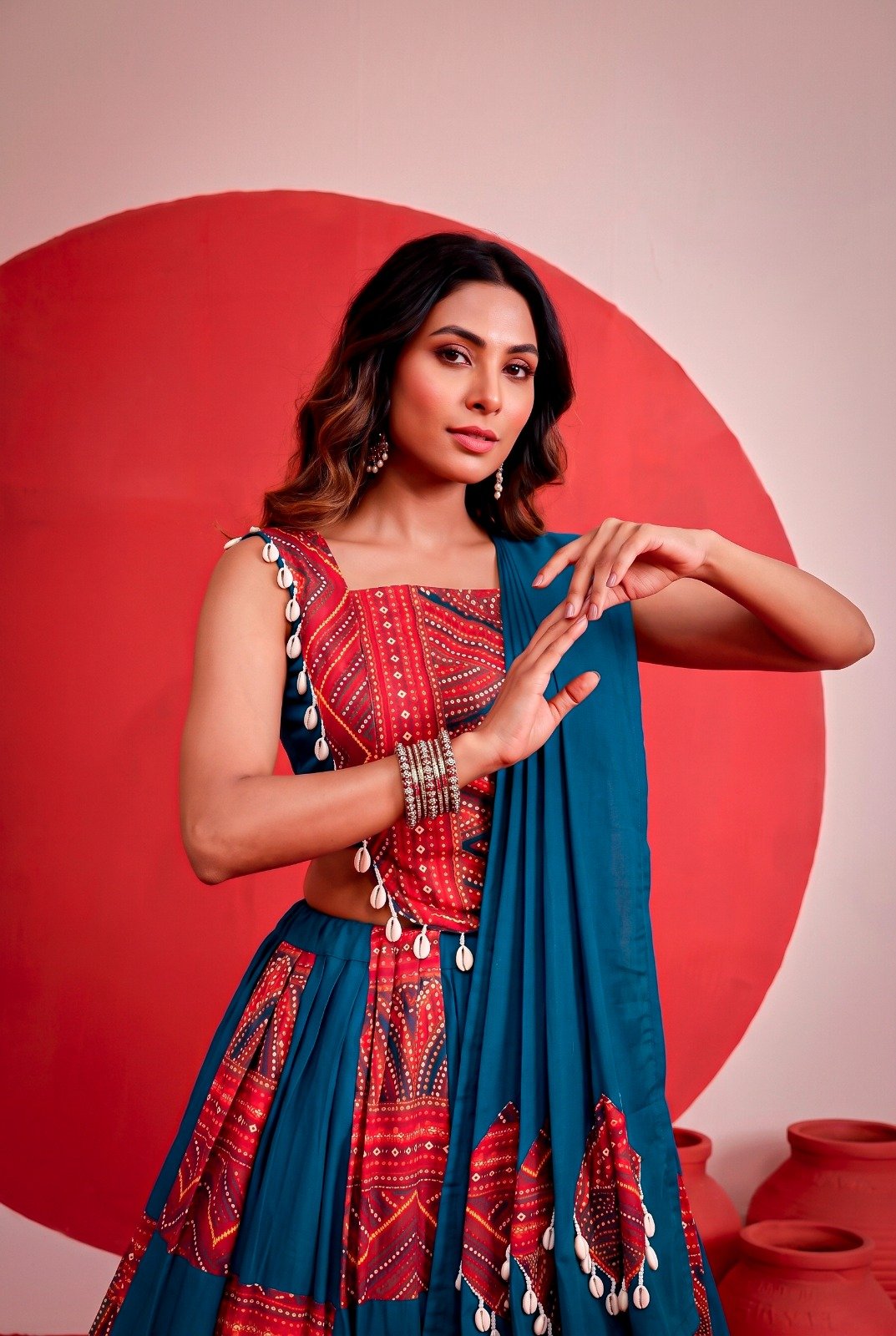 Navratri Collection  Garba nights deserve a lehenga as vibrant as your spirit.
