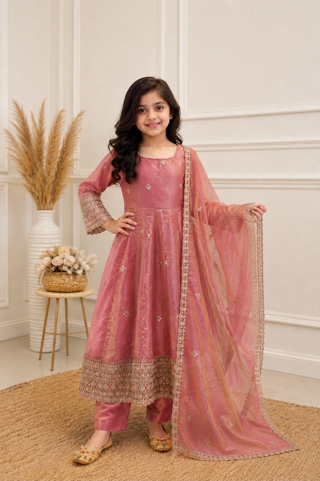Introducing Our Latest Designer Ensemble in Premium Fendi Silk